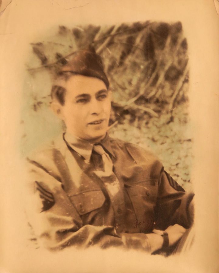 George Munieo stationed in Alaska in WW2. 