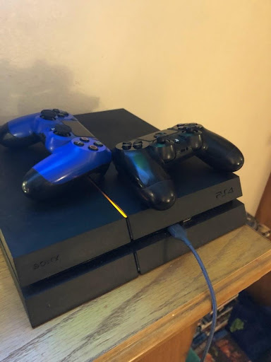 Image of the Play Station 4 that Maher used in her gameplay.