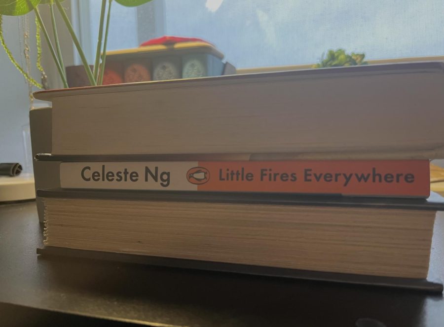 the book little fires everywhere by Celeste Ng